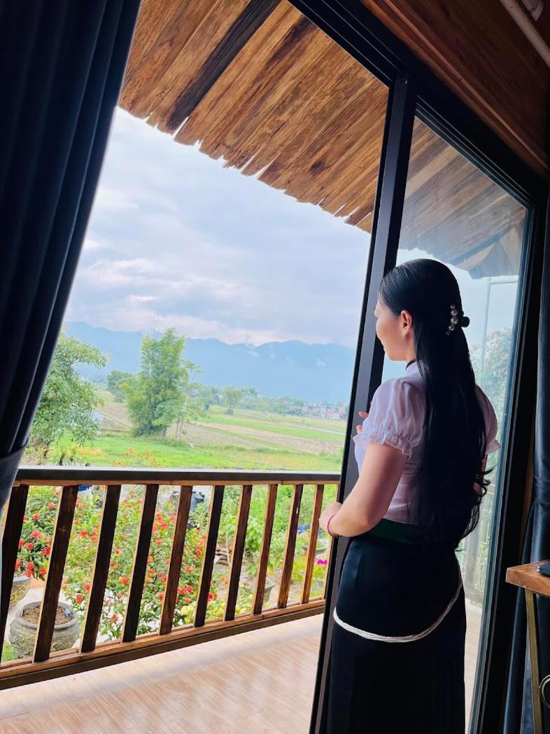 Tran Gia Homestay Nghia Lo Exterior foto